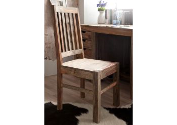 NATURE GREY Stuhl #121 Sheesham