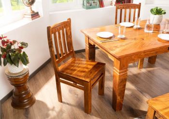 Stuhl Akazie 45x46x97 honig lackiert OXFORD #016