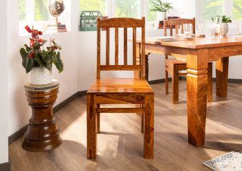 Stuhl Akazie 45x46x97 honig lackiert OXFORD #016