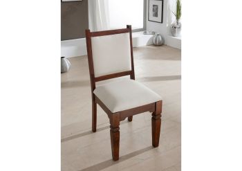 OXFORD Stuhl SUNO #610 2er Set Akazie45x45x100 nougat lackiert