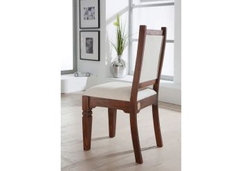 OXFORD Stuhl SUNO #610 2er Set Akazie45x45x100 nougat lackiert