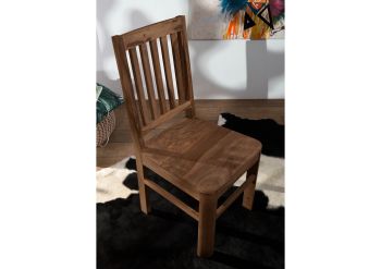 Stuhl Sheesham 45x45x100 smoked cherry gebeizt TORONTO #131