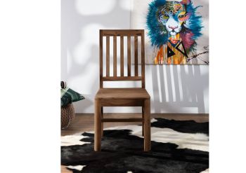 Stuhl Sheesham 45x45x100 smoked cherry gebeizt TORONTO #131