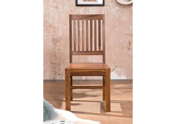 Stuhl Sheesham 45x45x100 noble unique lackiert SYDNEY #132