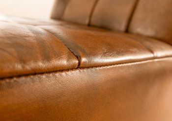 Sessel Echtleder 64x76x83 cognac IRON LABEL #13