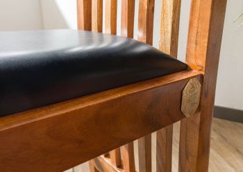 Stuhl Akazie 43x50x109 honig  lackiert OXFORD #029