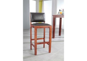 Barhocker Akazie 46x46x109 nougat lackiert OXFORD #521