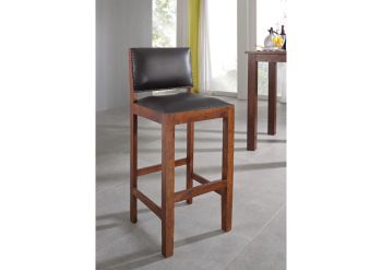 Barhocker Akazie 46x46x109 nougat lackiert OXFORD #521