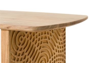 Couchtisch Akazie 120x60x45 natur lackiert MARRAKESCH #23