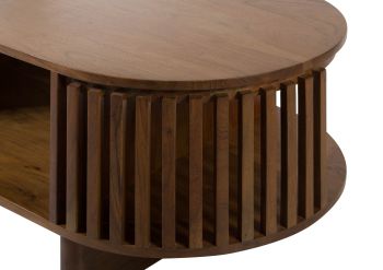 Couchtisch Akazie 120x60x45 natur lackiert MADRID #90