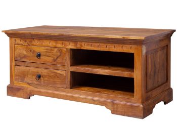 TV-Board Akazie 115x48x50 honig lackiert OXFORD #0317