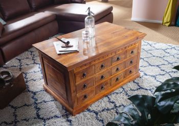 Couchtisch Akazie 100x60x54 honig lackiert OXFORD #0321