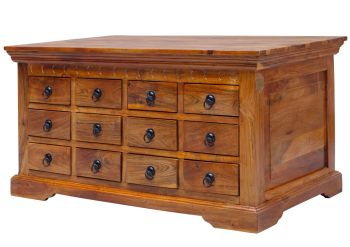 Couchtisch Akazie 100x60x54 honig lackiert OXFORD #0321