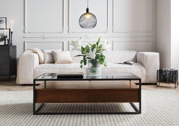 Couchtisch Mango 120x60x40 braun geölt LOUNGE COLLECTION #102