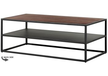 Couchtisch Mango 120x60x43 braun geölt LOUNGE COLLECTION #104