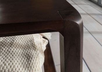 Couchtisch Akazie 120x80x45 tabak lackiert BUENO #4001