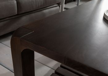 Couchtisch Akazie 120x80x45 tabak lackiert BUENO #4001