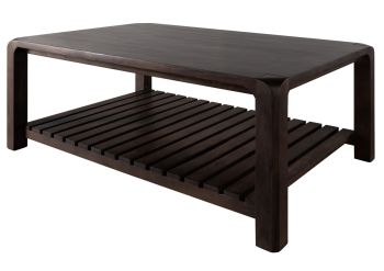 Couchtisch Akazie 120x80x45 tabak lackiert BUENO #4001