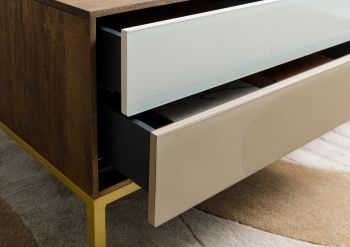 Couchtisch Mango 112x67x43 braun geölt CHICAGO #112