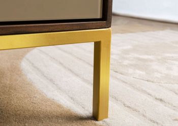 Couchtisch Mango 112x67x43 braun geölt CHICAGO #112