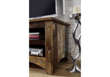 TV-Board Altholz 110x50x50 mehrfarbig lackiert NATURE OF SPIRIT #20