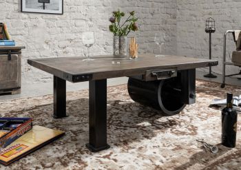 RAILWAY Couchtisch 110x80x43 Mango - Verschiedene Farben