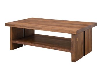 Couchtisch Sheesham 130x70x45 noble unique lackiert SYDNEY #121