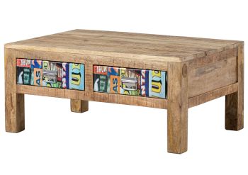 Couchtisch Mango 90x60x40 mehrfarbig lackiert LOUNGE COLLECTION #11