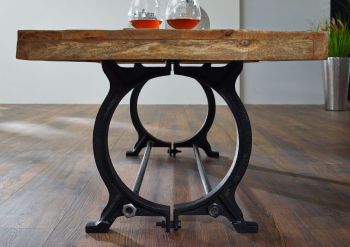 Couchtisch Altholz 120x60x45 lackiert INDUSTRIAL #35