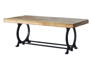 Couchtisch Altholz 120x60x45 lackiert INDUSTRIAL #35