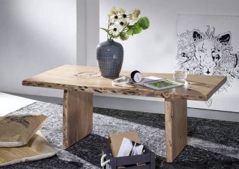 PURE ACACIA Couchtisch Akazie - Verschiedene Größen und Farben