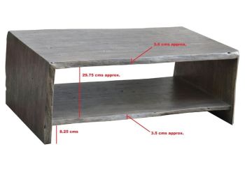 Couchtisch Akazie 120x70x45 natur lackiert PURE ACACIA #308