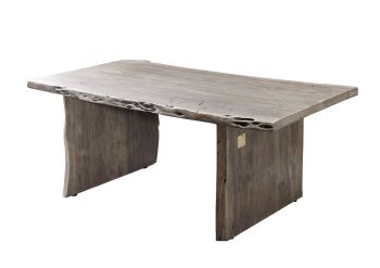 Couchtisch Akazie 120x60x45 Akazie grau lackiert  PURE ACACIA #427