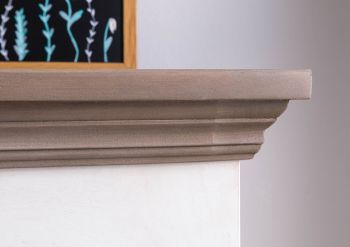 Highboard Mango 160x45x142 weiß lackiert TOULOUSE #115