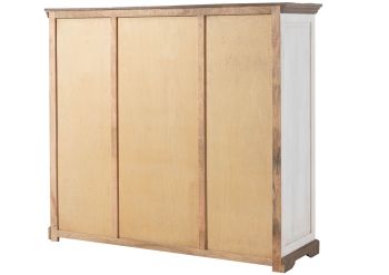Highboard Mango 160x45x142 weiß lackiert TOULOUSE #115