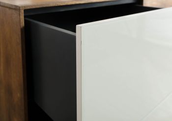 Kommode Mango 134x45x85 braun geölt CHICAGO #107