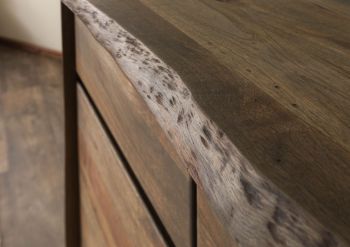 Highboard Mango 100x48x111 braun geölt PURE MANGO #201