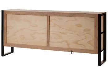 Sideboard Akazie / Altholz 200x40x90 natur lackiert DENVER #112
