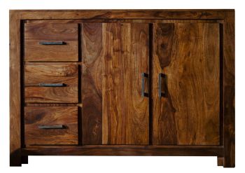 Sideboard Sheesham 118x45x85 life honey lackiert METRO LIFE #122