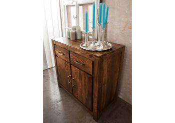 Sideboard Sheesham 90x45x85 life honey lackiert METRO LIFE #130