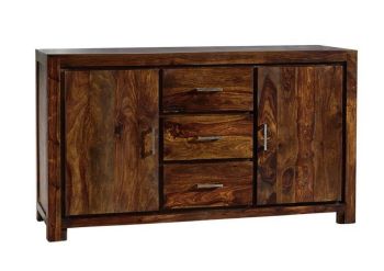 Sideboard Sheesham 145x45x85 life honey lackiert METRO LIFE #131