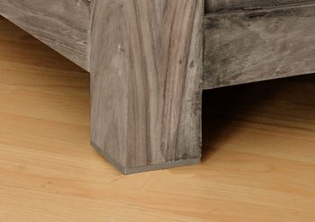 Sideboard Sheesham 180x45x95  grau geölt NATURE GREY #84