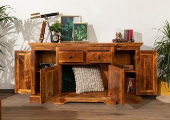 Sideboard Akazie 160x45x85 honig  lackiert OXFORD #0902