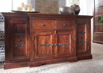 Sideboard Akazie 160x45x85 nougat lackiert OXFORD #902