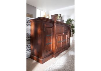 Sideboard Akazie 160x45x85 nougat lackiert OXFORD #902