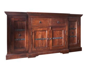 Sideboard Akazie 160x45x85 nougat lackiert OXFORD #902
