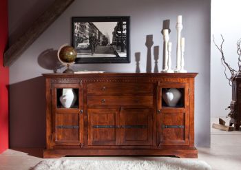 Sideboard Akazie 181x50x100 nougat lackiert OXFORD #453