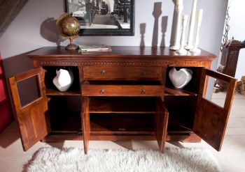 Sideboard Akazie 181x50x100 nougat lackiert OXFORD #453