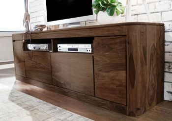 TV-Board Sheesham 178x40x58 smoked cherry gebeizt TORONTO #121