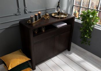 Sideboard Akazie 120x45x100 tabak lackiert BUENO #4005